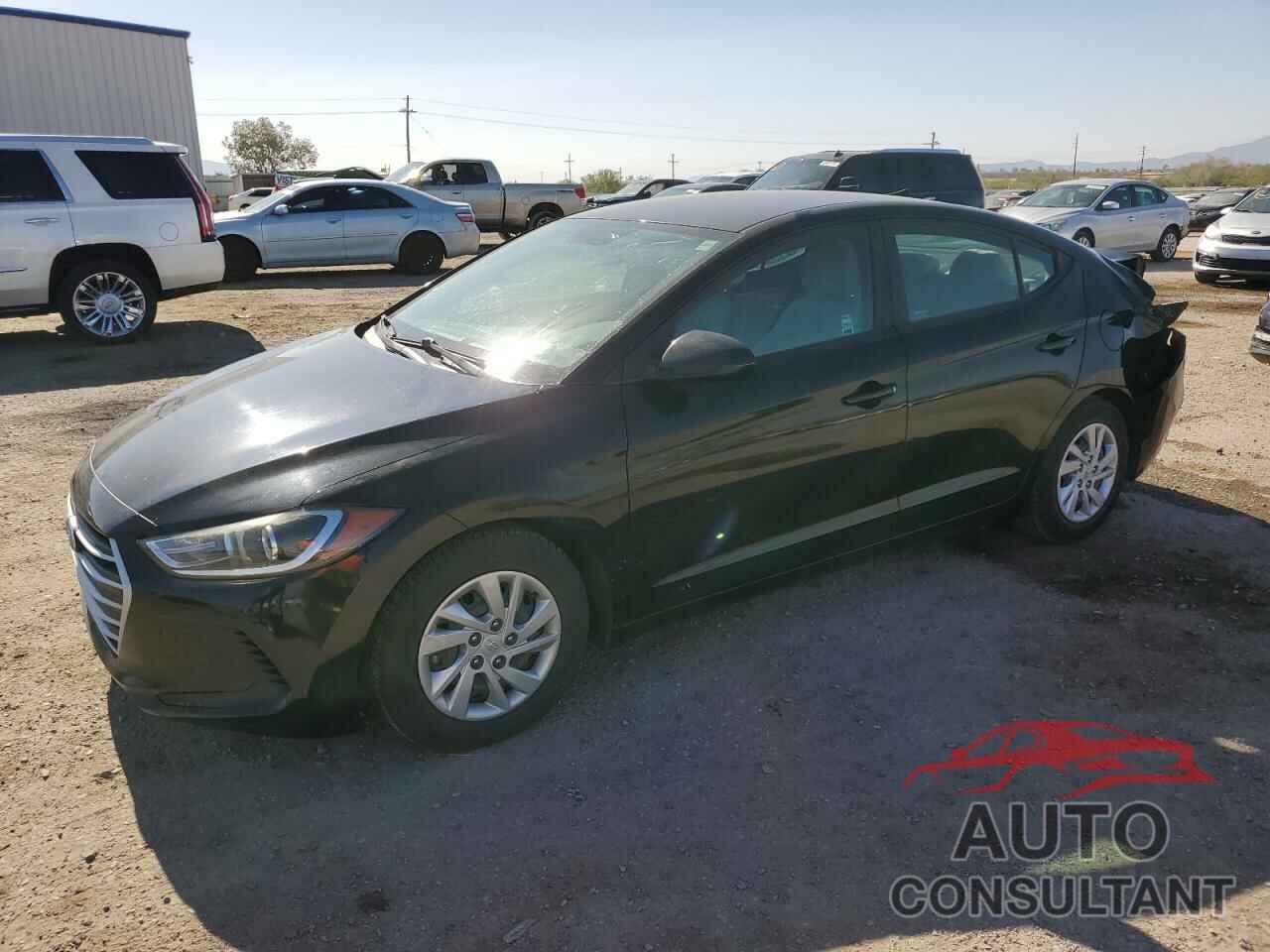 HYUNDAI ELANTRA 2017 - KMHD74LF6HU401993