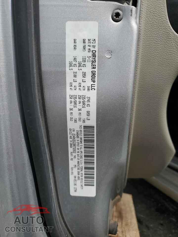 DODGE CARAVAN 2011 - 2D4RN3DG3BR732832