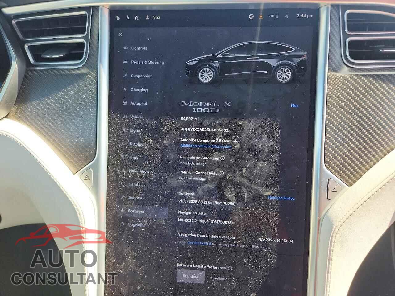 TESLA MODEL X 2017 - 5YJXCAE25HF065882