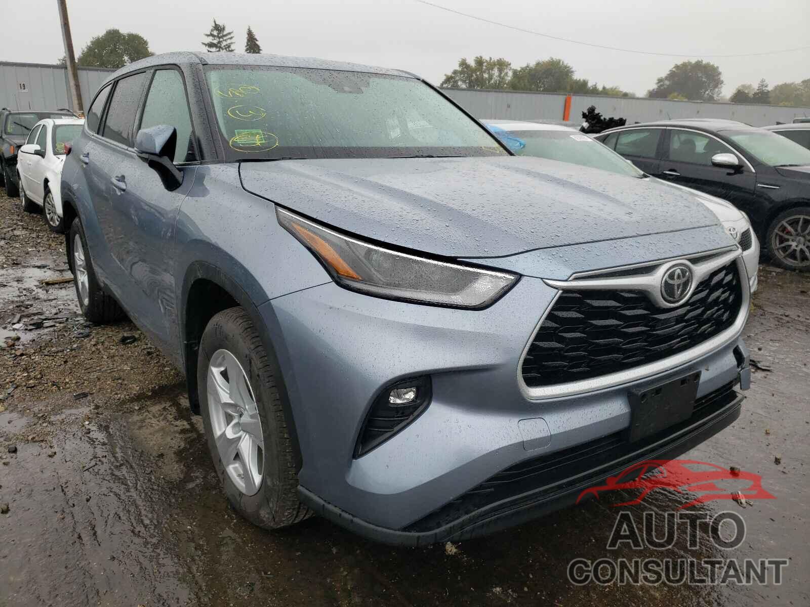 TOYOTA HIGHLANDER 2021 - 5TDBZRBH4MS074546