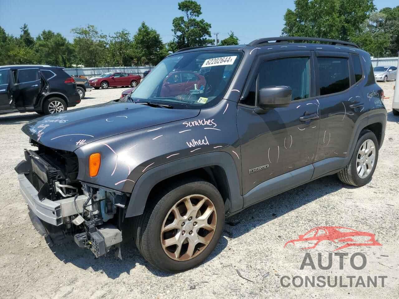 JEEP RENEGADE 2016 - ZACCJABT6GPD09595