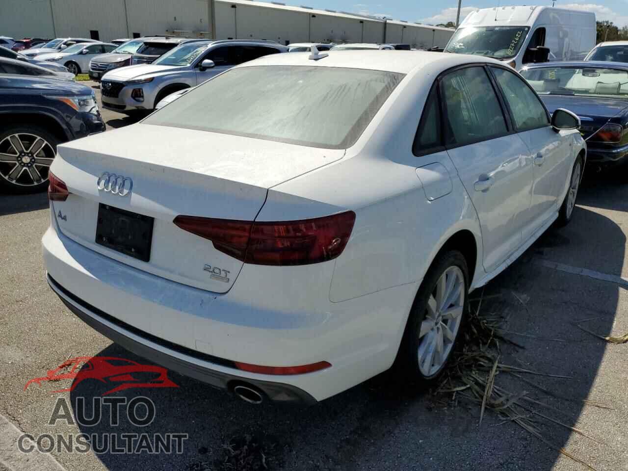 AUDI A4 2018 - WAUKMAF40JA025230