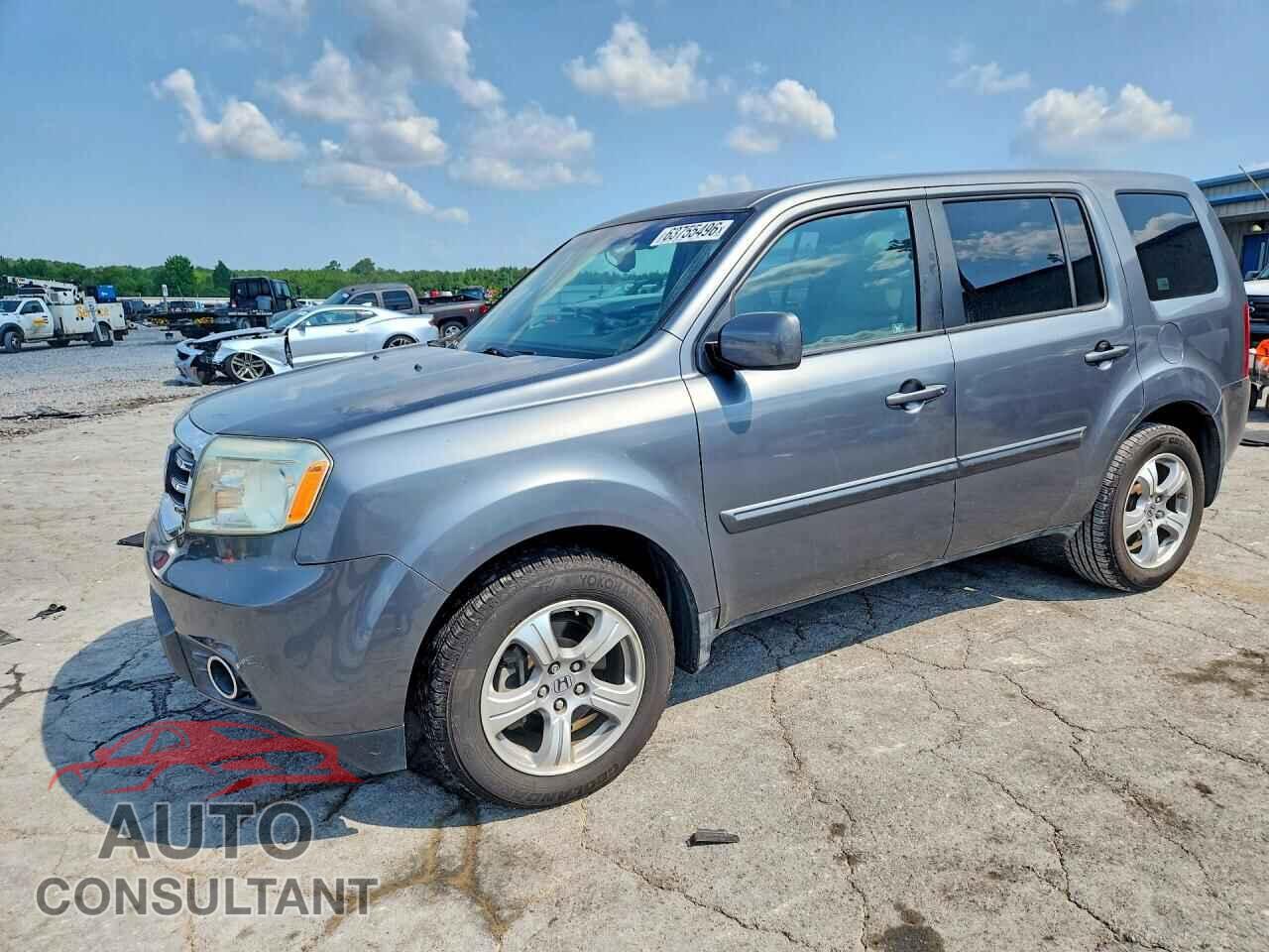 HONDA PILOT 2012 - 5FNYF4H67CB015005