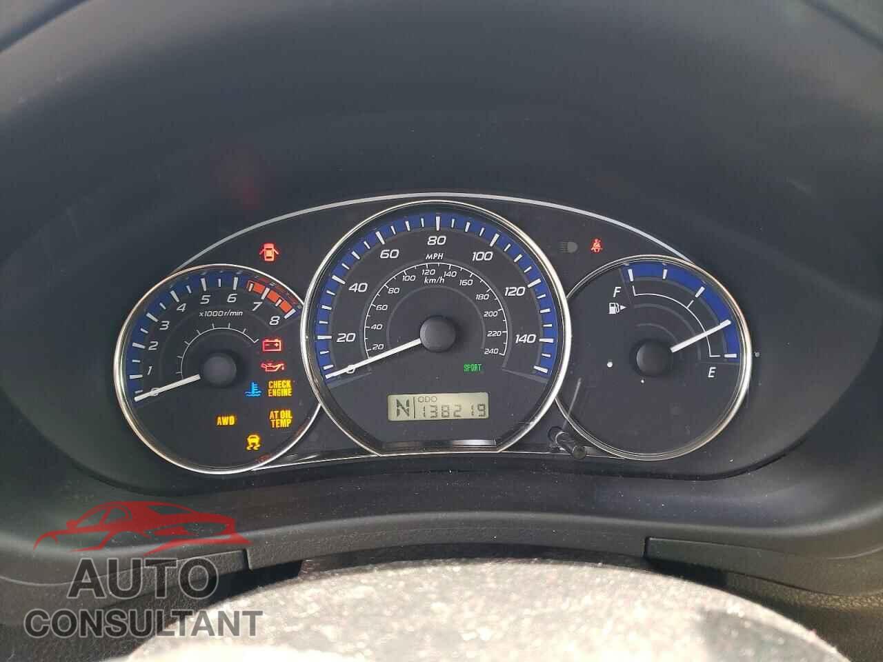 SUBARU FORESTER 2011 - JF2SHAEC6BH782515