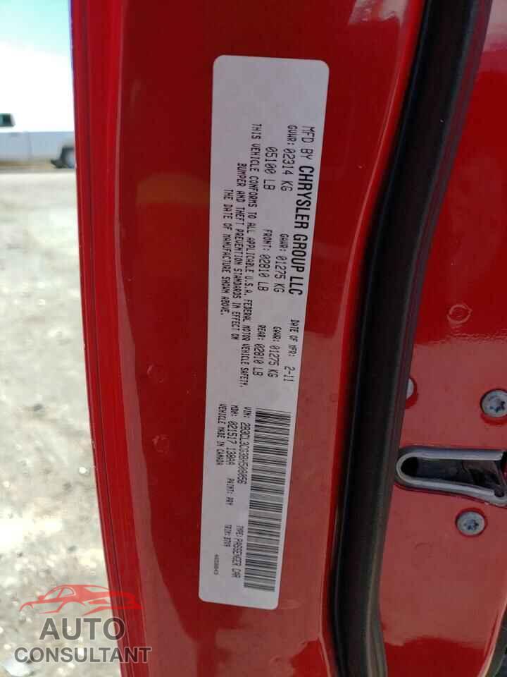 DODGE CHARGER 2011 - 2B3CL3CG3BH508056