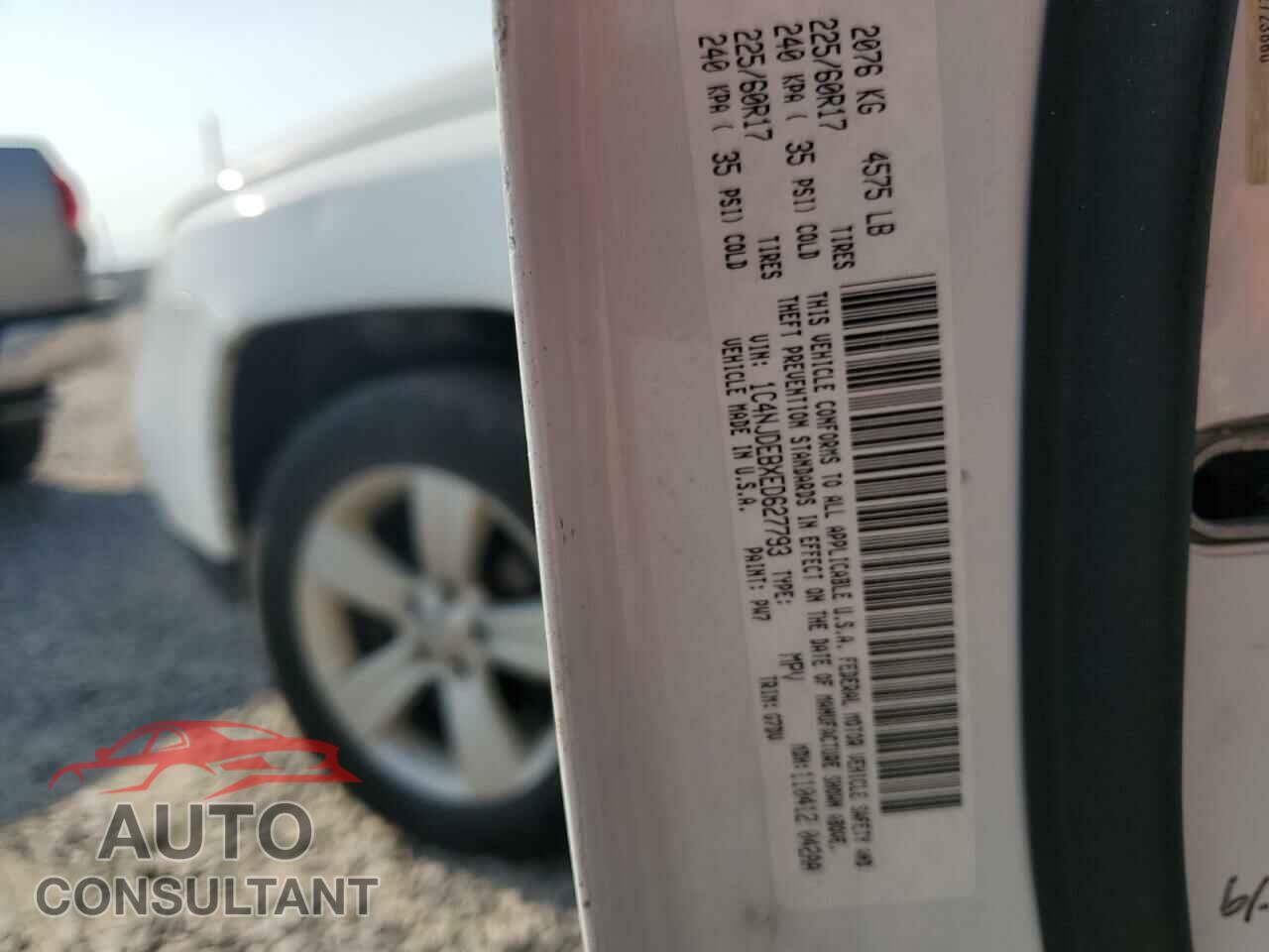 JEEP COMPASS 2014 - 1C4NJDEBXED627793