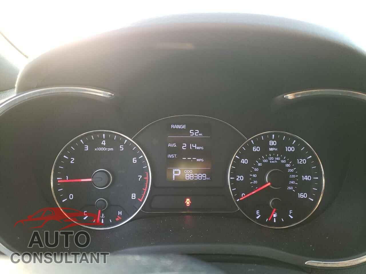KIA FORTE 2016 - KNAFK5A88G5573177