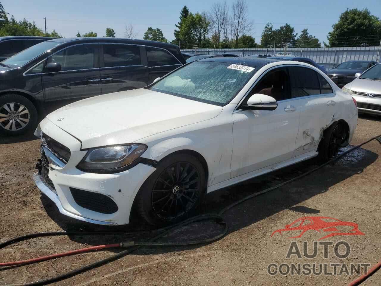 MERCEDES-BENZ C-CLASS 2017 - 55SWF4KB6HU188551