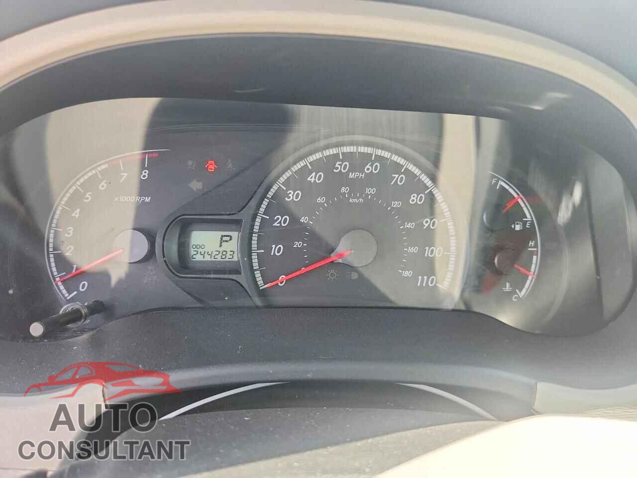 TOYOTA SIENNA 2013 - 5TDZK3DC8DS398536