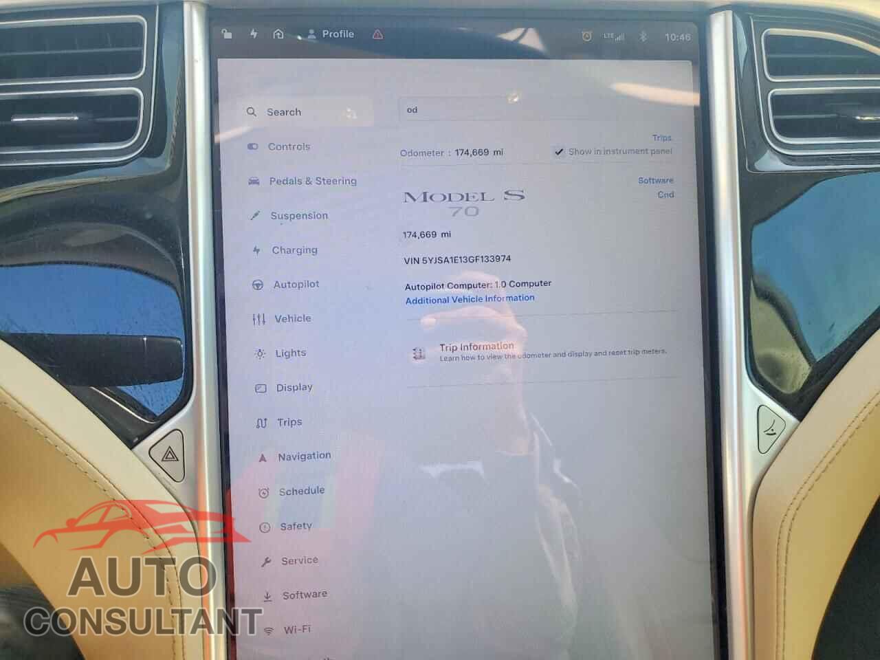 TESLA MODEL S 2016 - 5YJSA1E13GF133974