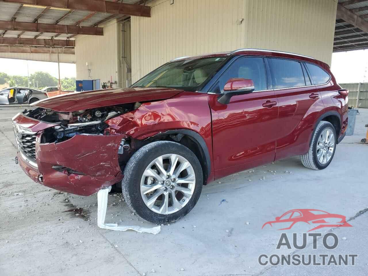TOYOTA HIGHLANDER 2023 - 5TDKDRAH6PS000453