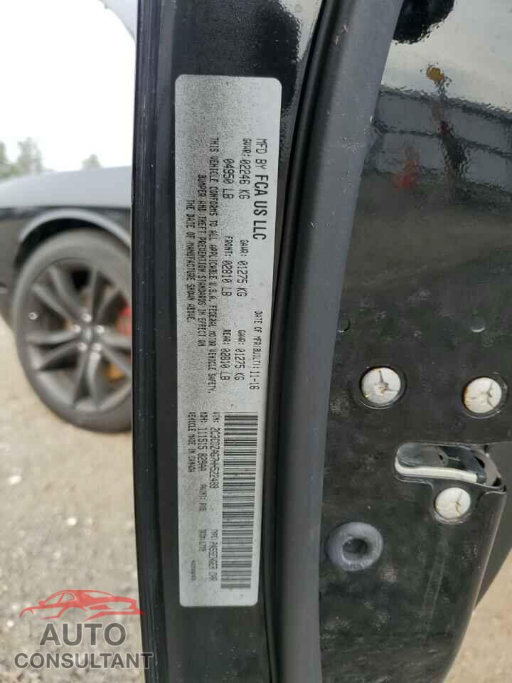 DODGE CHALLENGER 2017 - 2C3CDZAG7HH522489