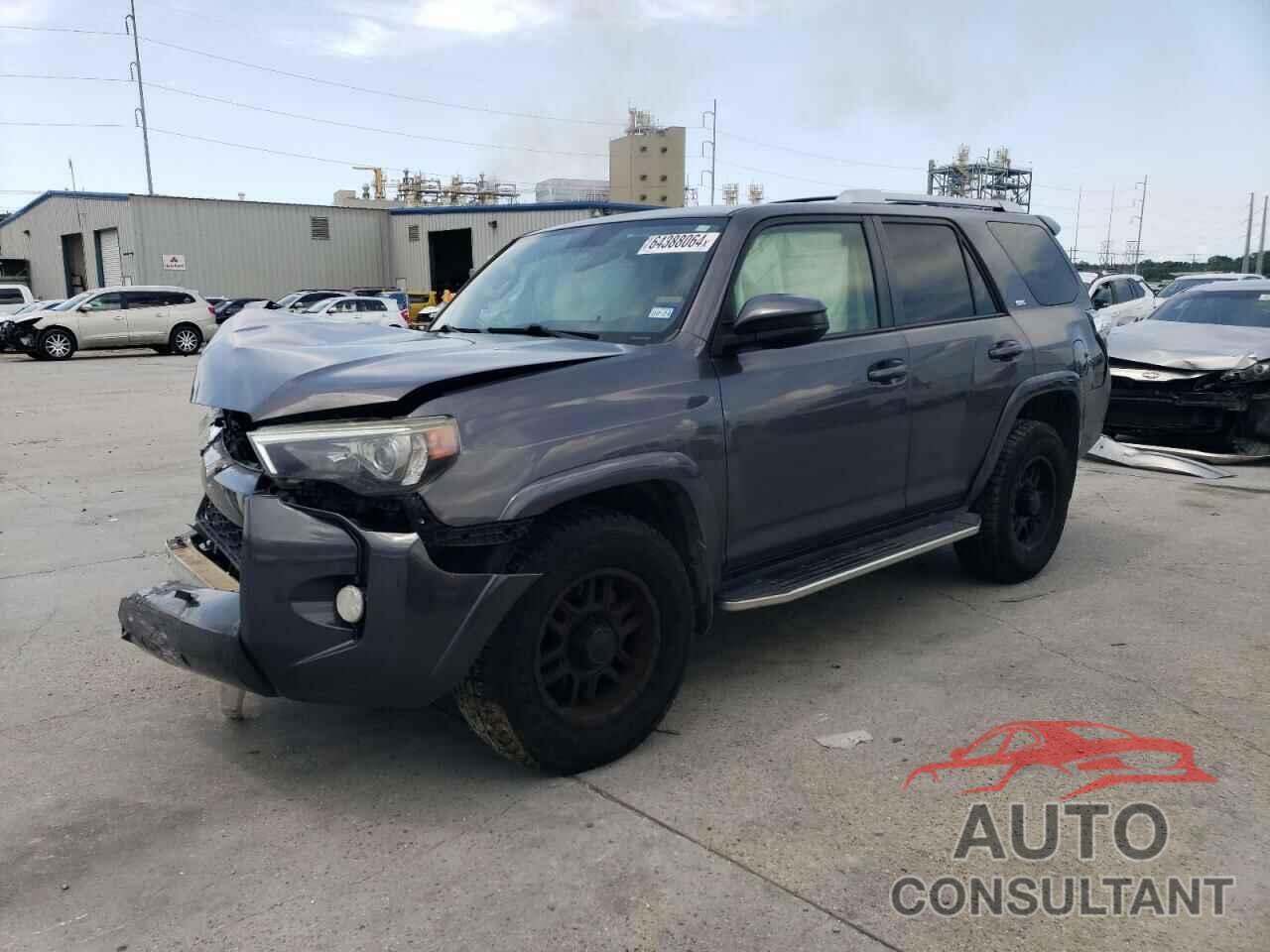 TOYOTA 4RUNNER 2016 - JTEZU5JR5G5137983