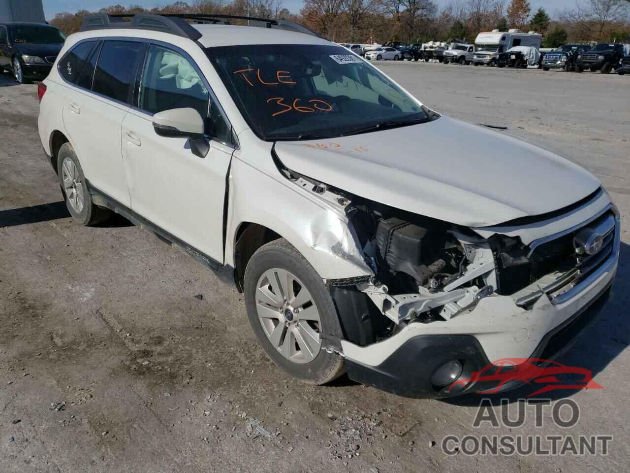 SUBARU OUTBACK 2018 - 4S4BSAFC9J3297856