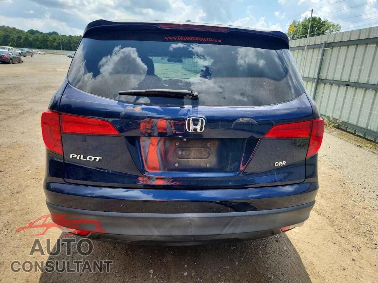 HONDA PILOT 2016 - 5FNYF5H30GB024582