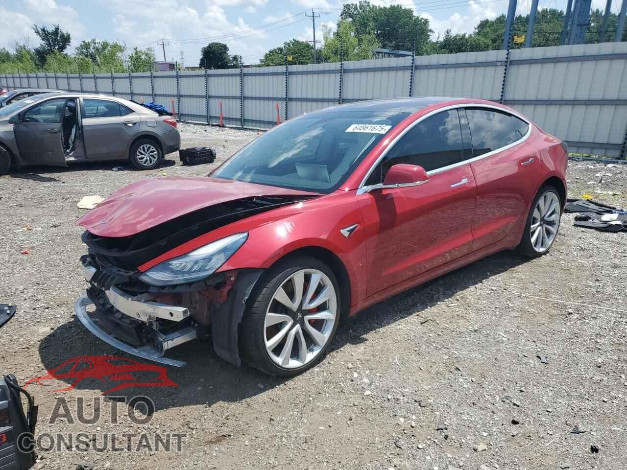 TESLA MODEL 3 2018 - 5YJ3E1EB5JF080560