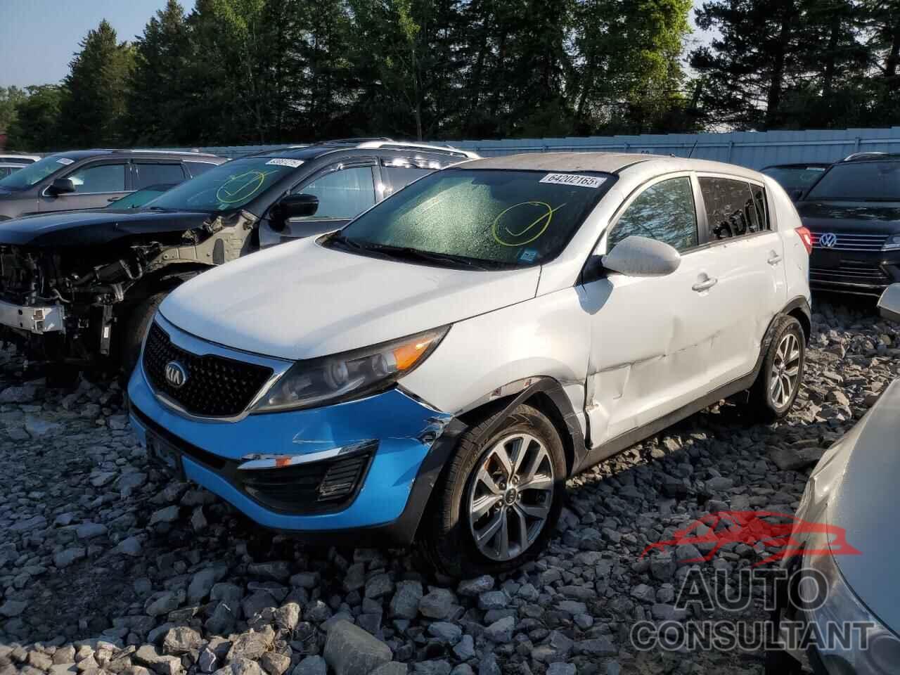 KIA SPORTAGE 2016 - KNDPBCAC5G7849299