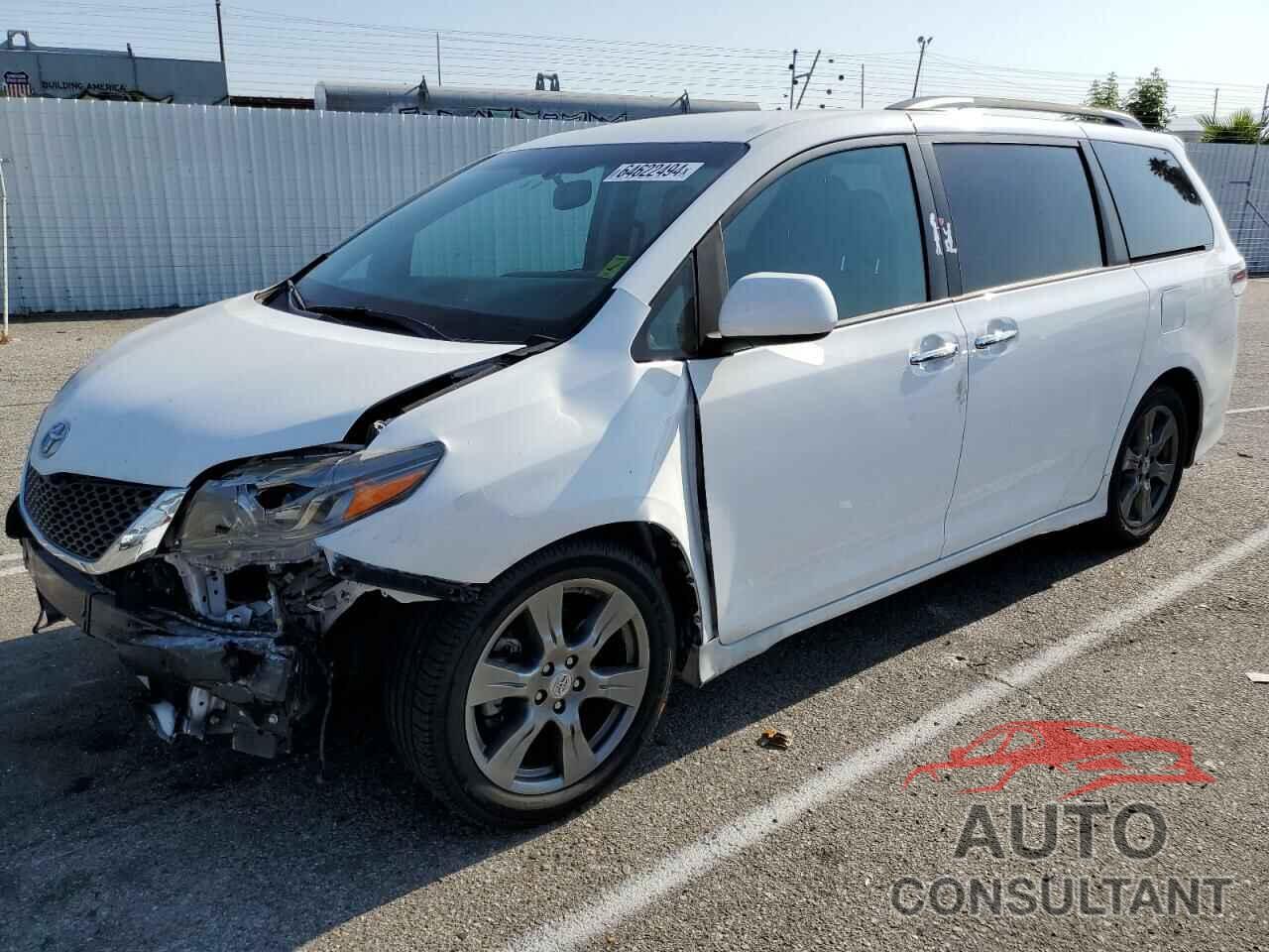 TOYOTA SIENNA 2017 - 5TDXZ3DC7HS874591