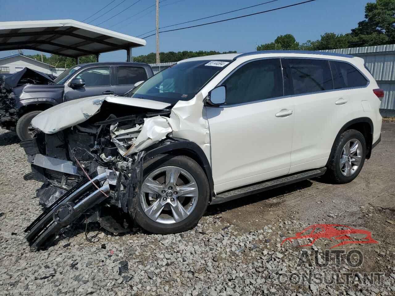 TOYOTA HIGHLANDER 2018 - 5TDYZRFH2JS253801