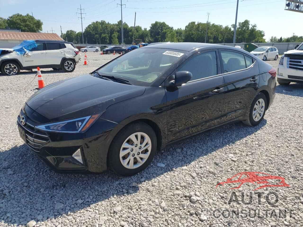 HYUNDAI ELANTRA 2019 - KMHD74LF9KU756051