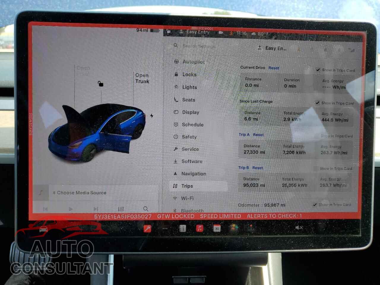 TESLA MODEL 3 2018 - 5YJ3E1EA5JF035027