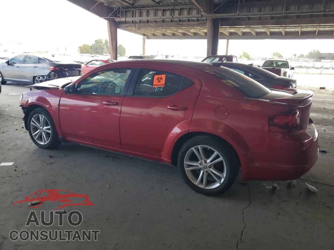 DODGE AVENGER 2012 - 1C3CDZAG4CN316000