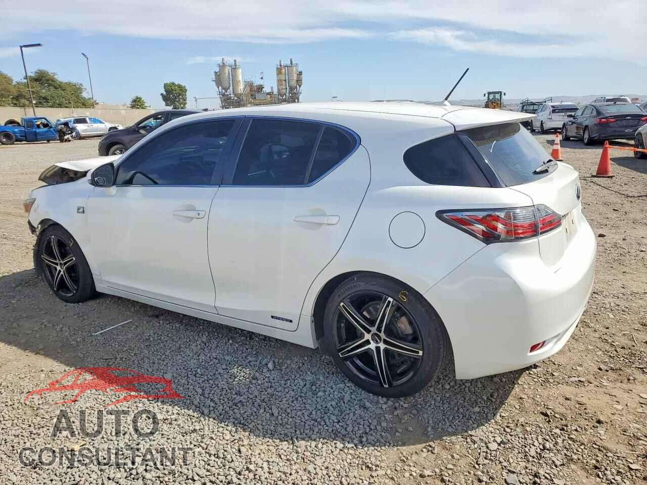 LEXUS CT 200 2012 - JTHKD5BH6C2106554