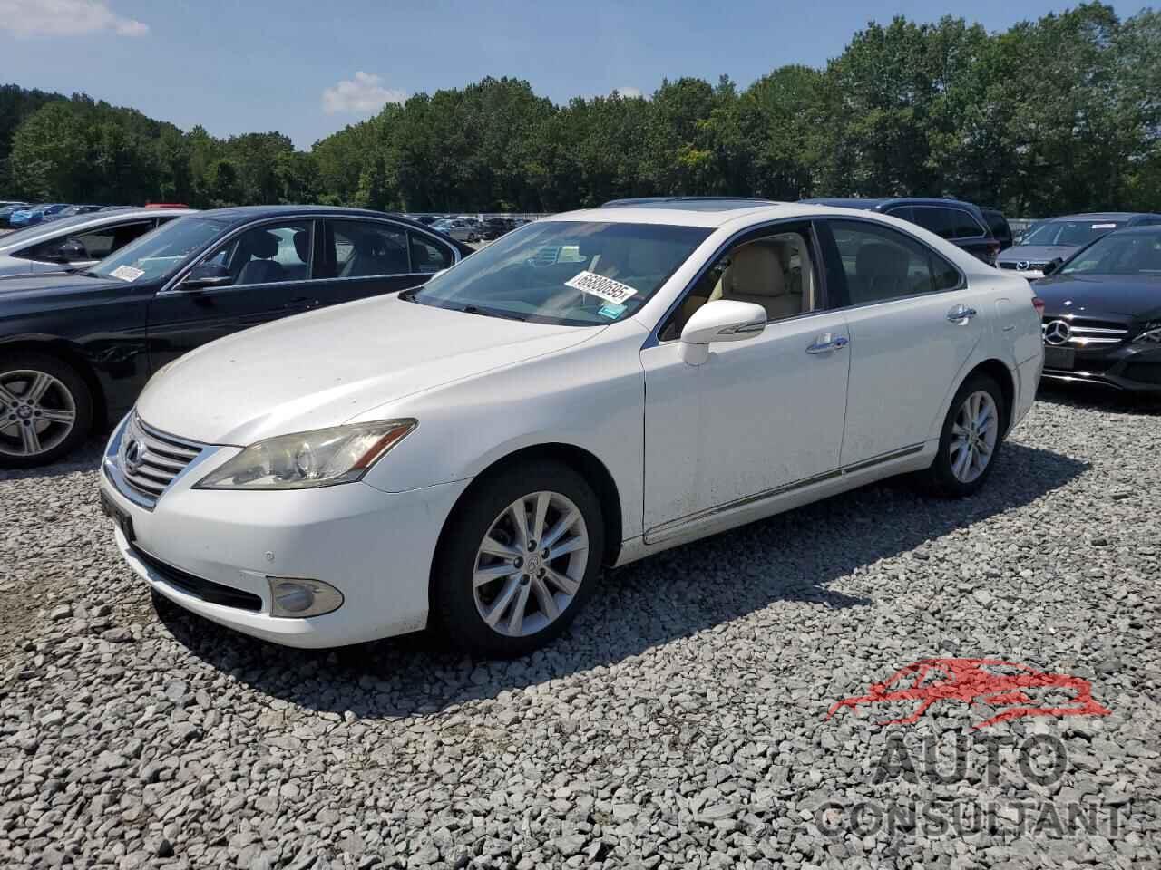 LEXUS ES350 2012 - JTHBK1EG5C2475911