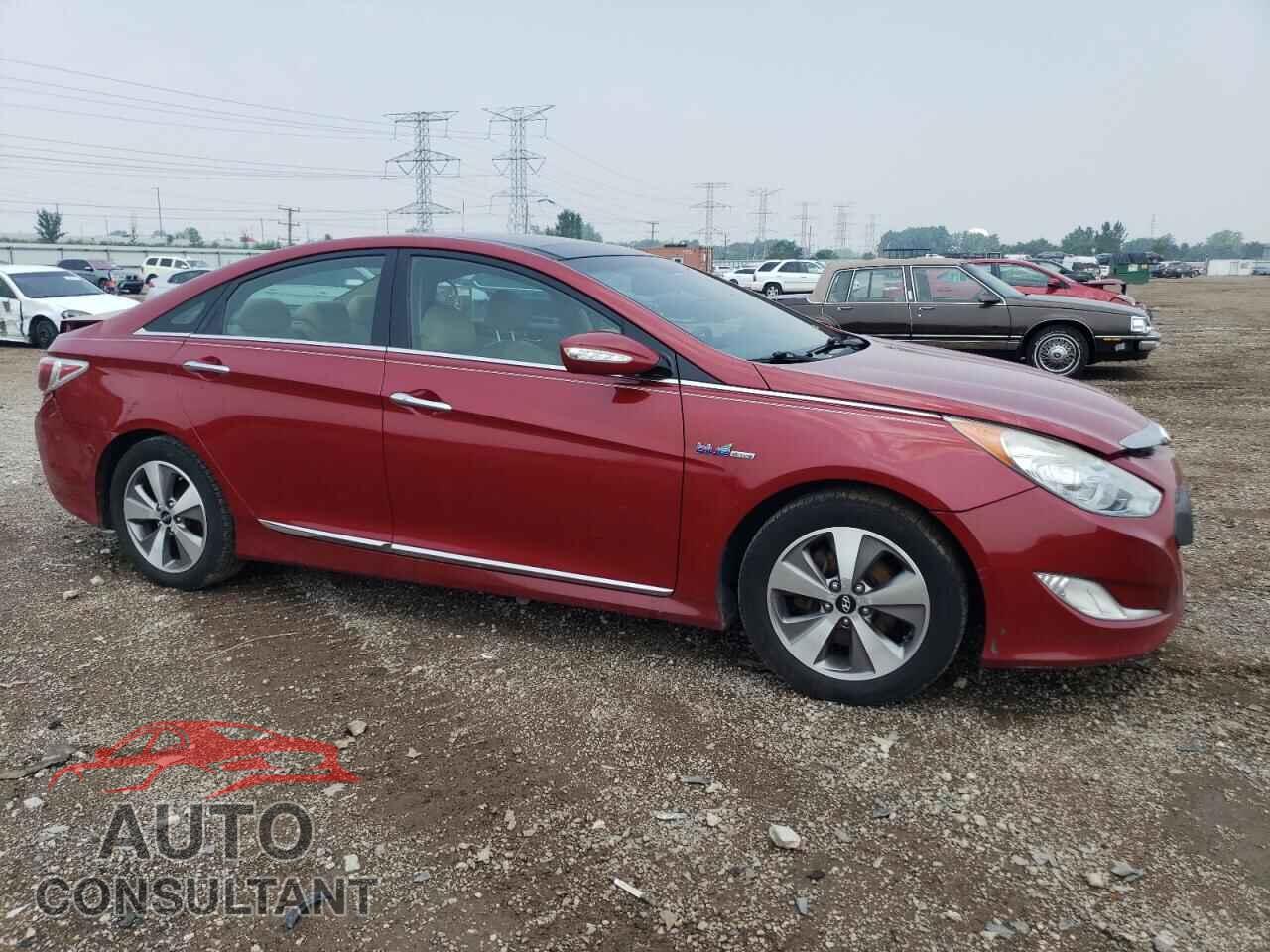 HYUNDAI SONATA 2011 - KMHEC4A43BA010617