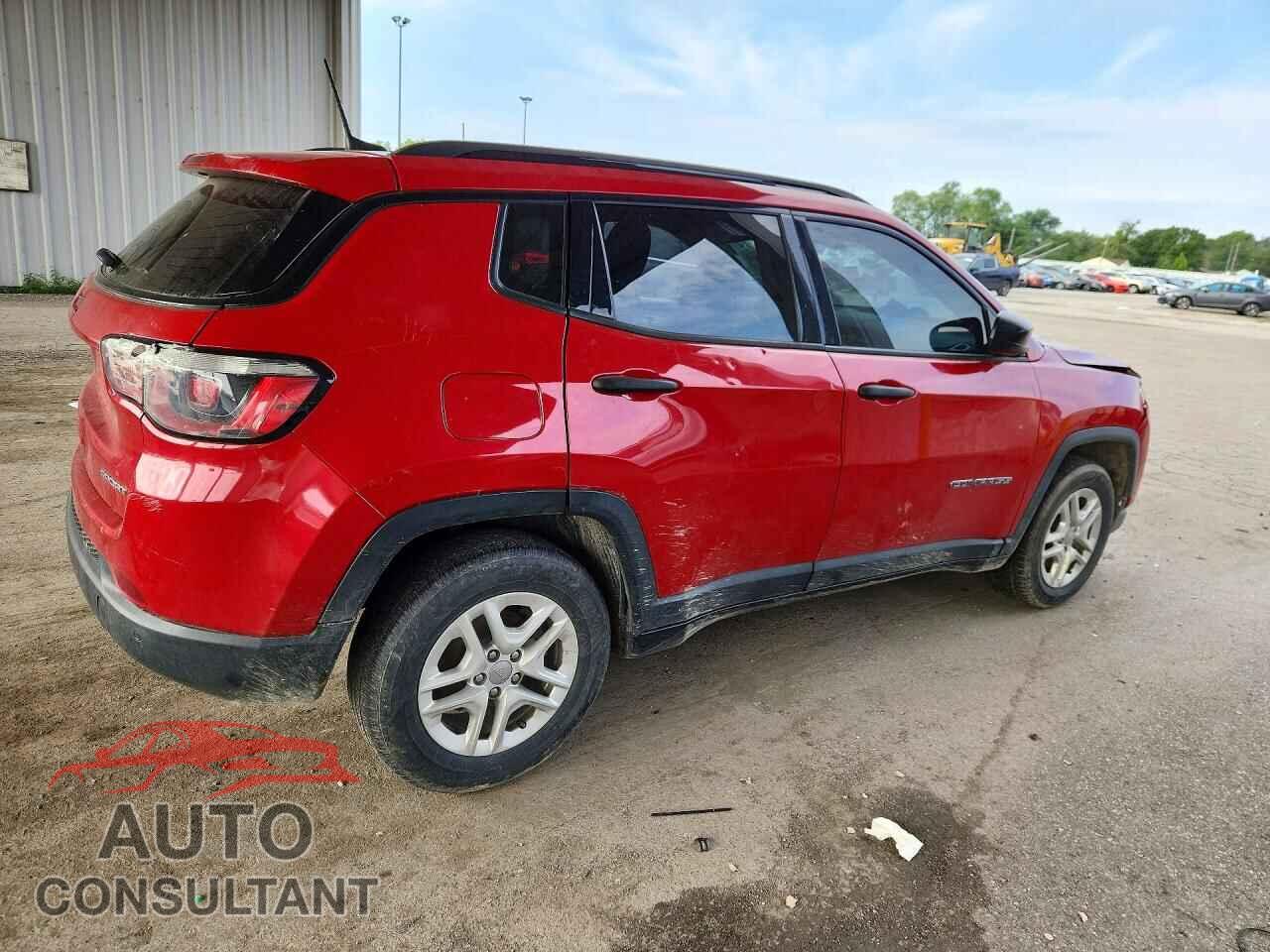 JEEP COMPASS 2017 - 3C4NJCAB4HT658844