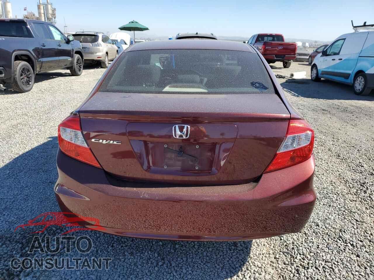 HONDA CIVIC 2012 - 19XFB2F57CE046892