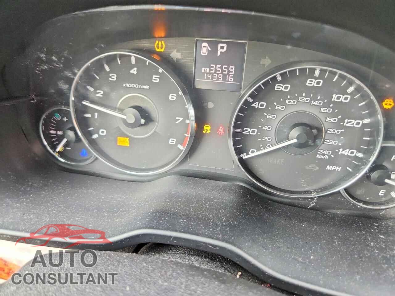 SUBARU OUTBACK 2012 - 4S4BRCLC6C3242635