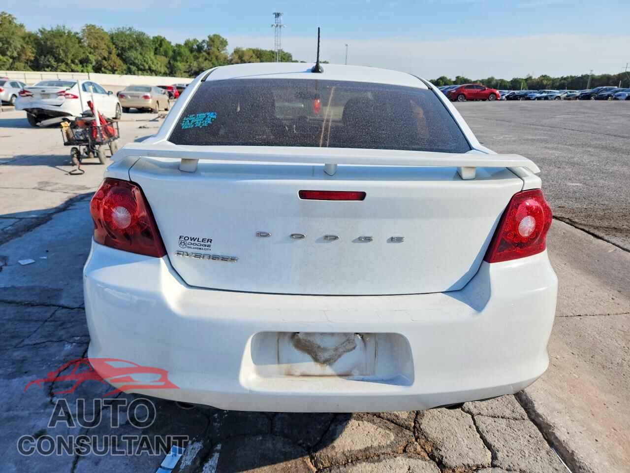 DODGE AVENGER 2013 - 1C3CDZAG0DN769323