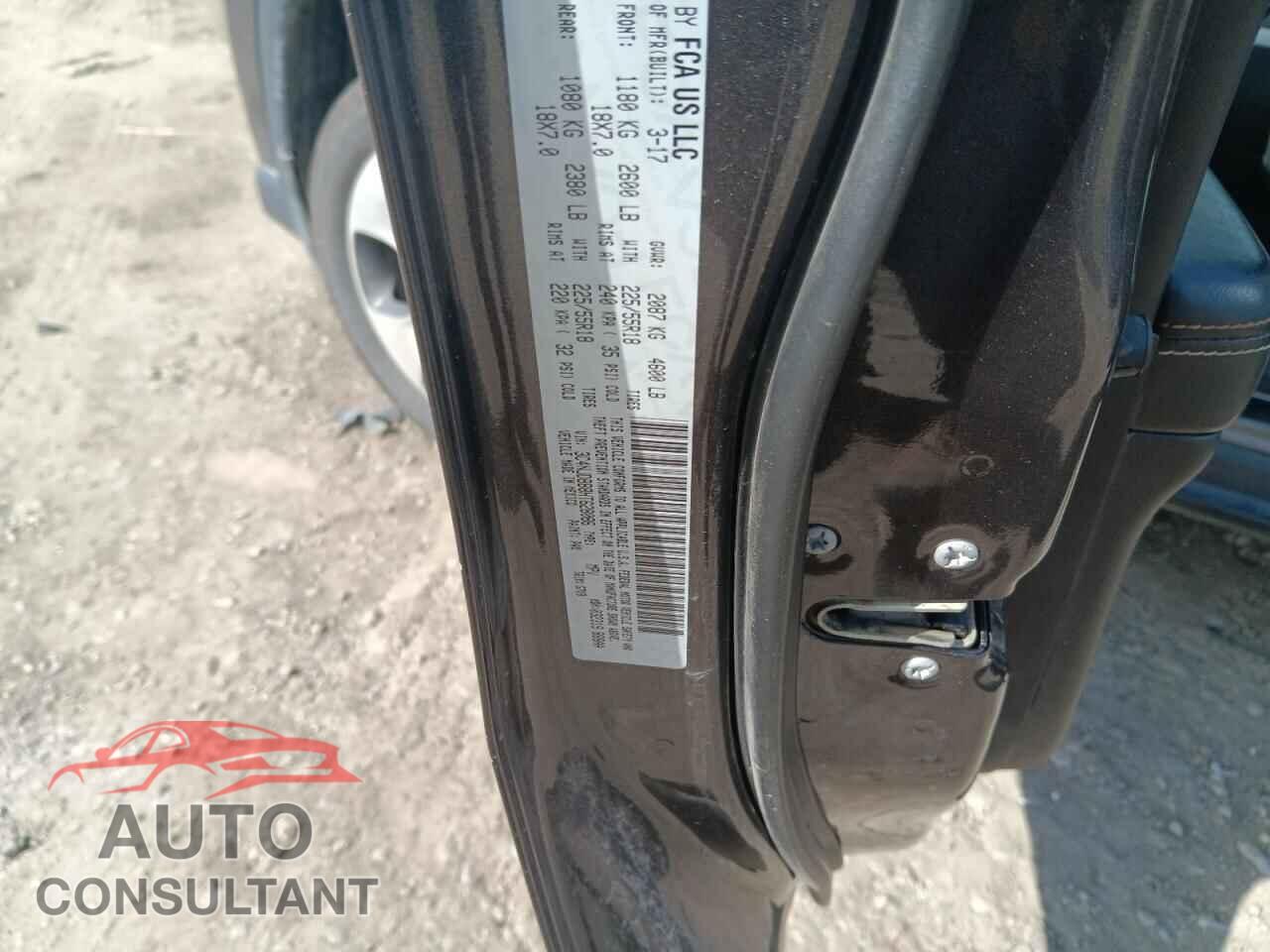 JEEP COMPASS 2017 - 3C4NJDBB8HT628086
