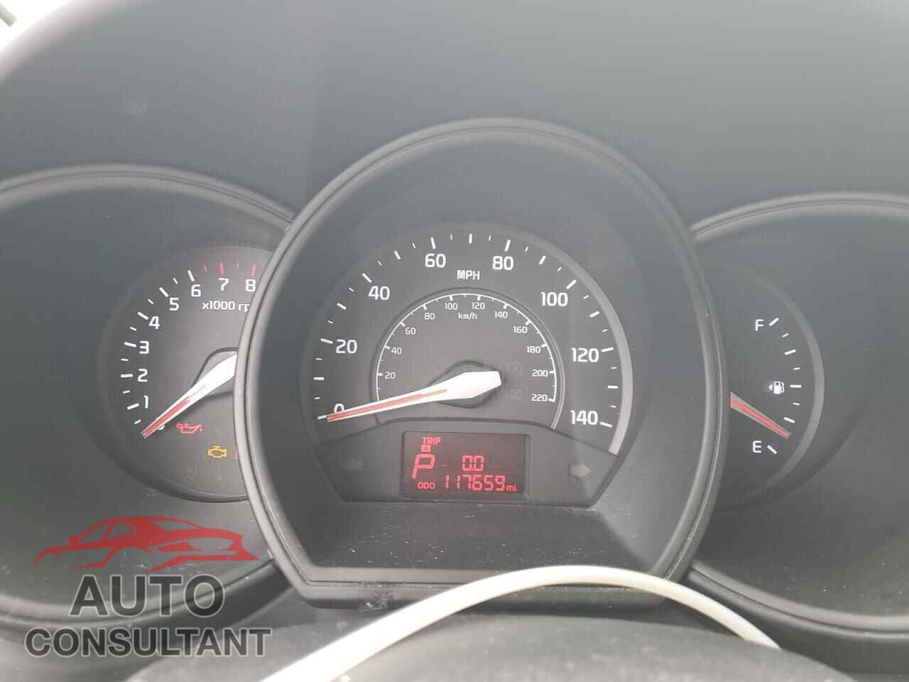 KIA RIO 2012 - KNADM5A39C6027448