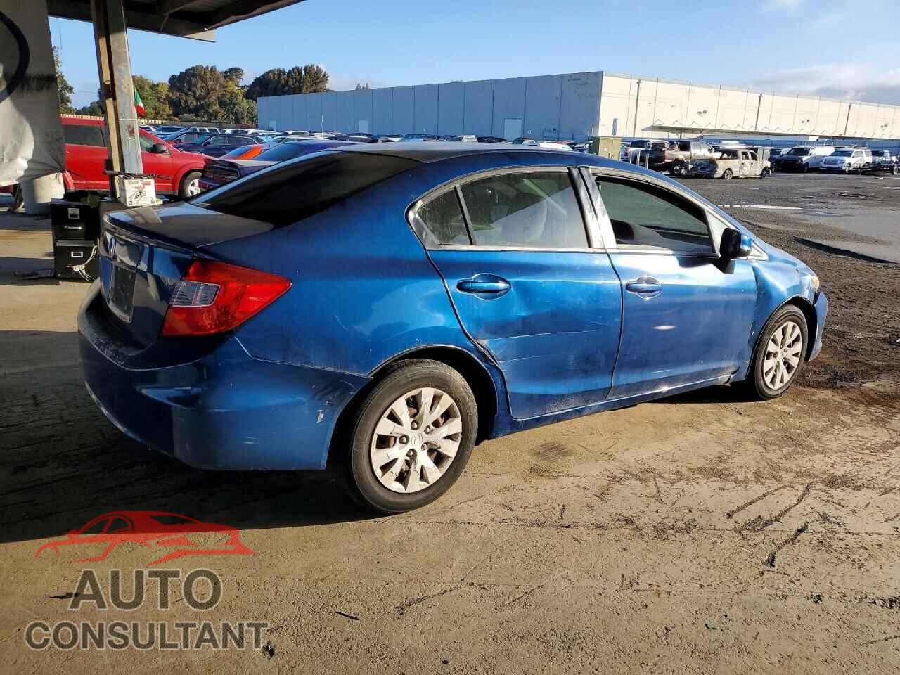 HONDA CIVIC 2012 - 19XFB2F59CE344599