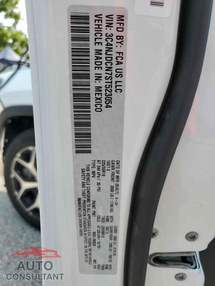 JEEP COMPASS 2025 - 3C4NJDCN7ST523054