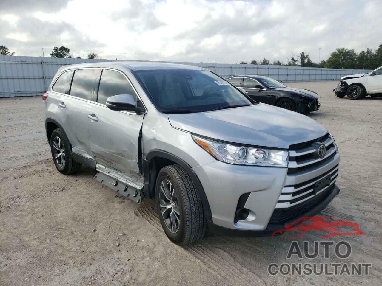 TOYOTA HIGHLANDER 2019 - 5TDZZRFH7KS292471