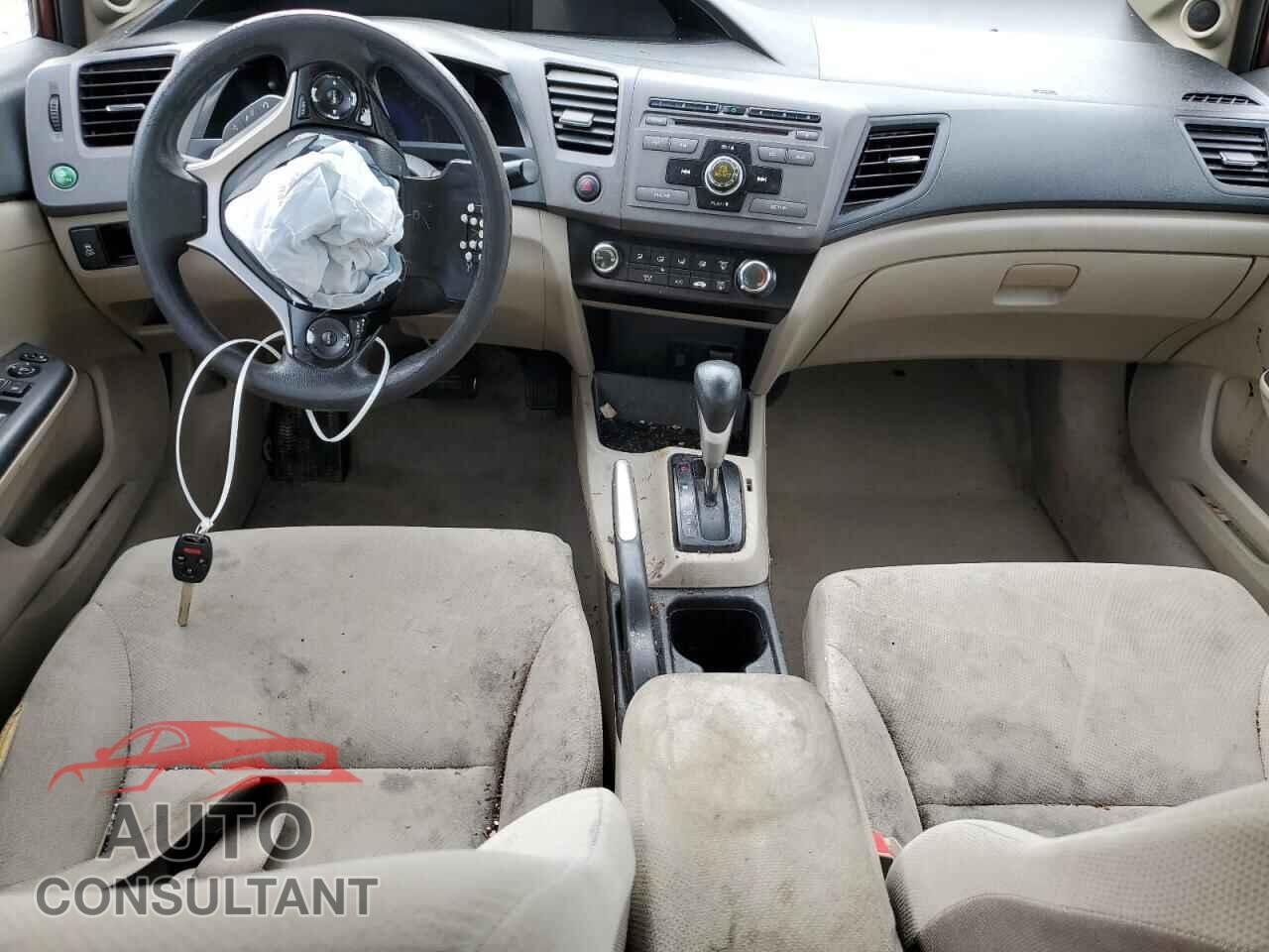 HONDA CIVIC 2012 - 2HGFB2F86CH531962
