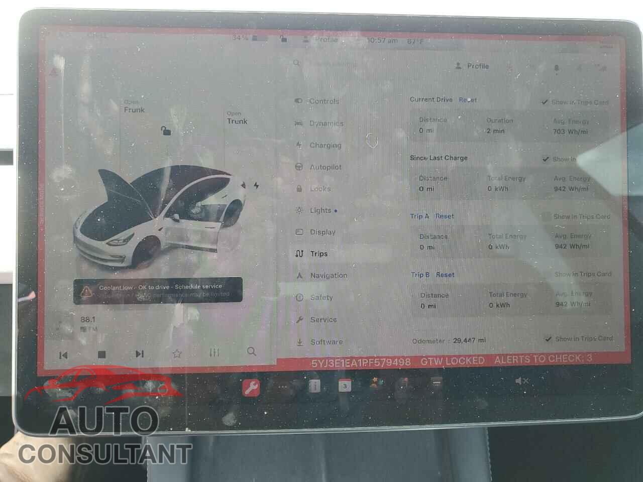 TESLA MODEL 3 2023 - 5YJ3E1EA1PF579498