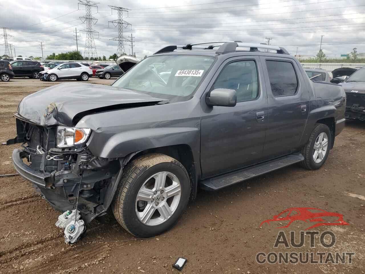 HONDA RIDGELINE 2013 - 5FPYK1F5XDB001225