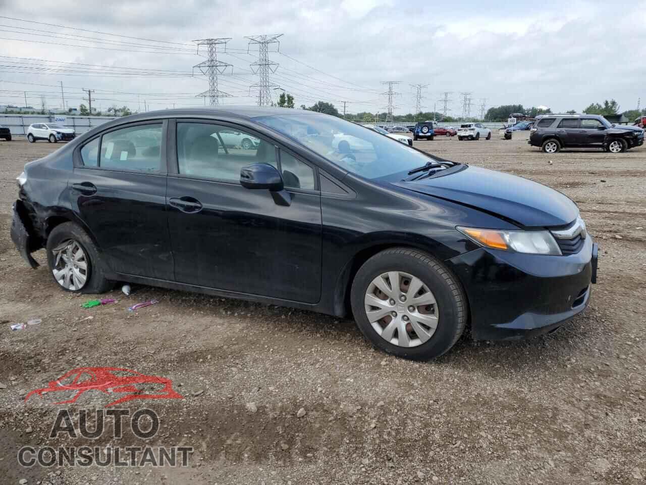 HONDA CIVIC 2012 - 19XFB2F54CE051841
