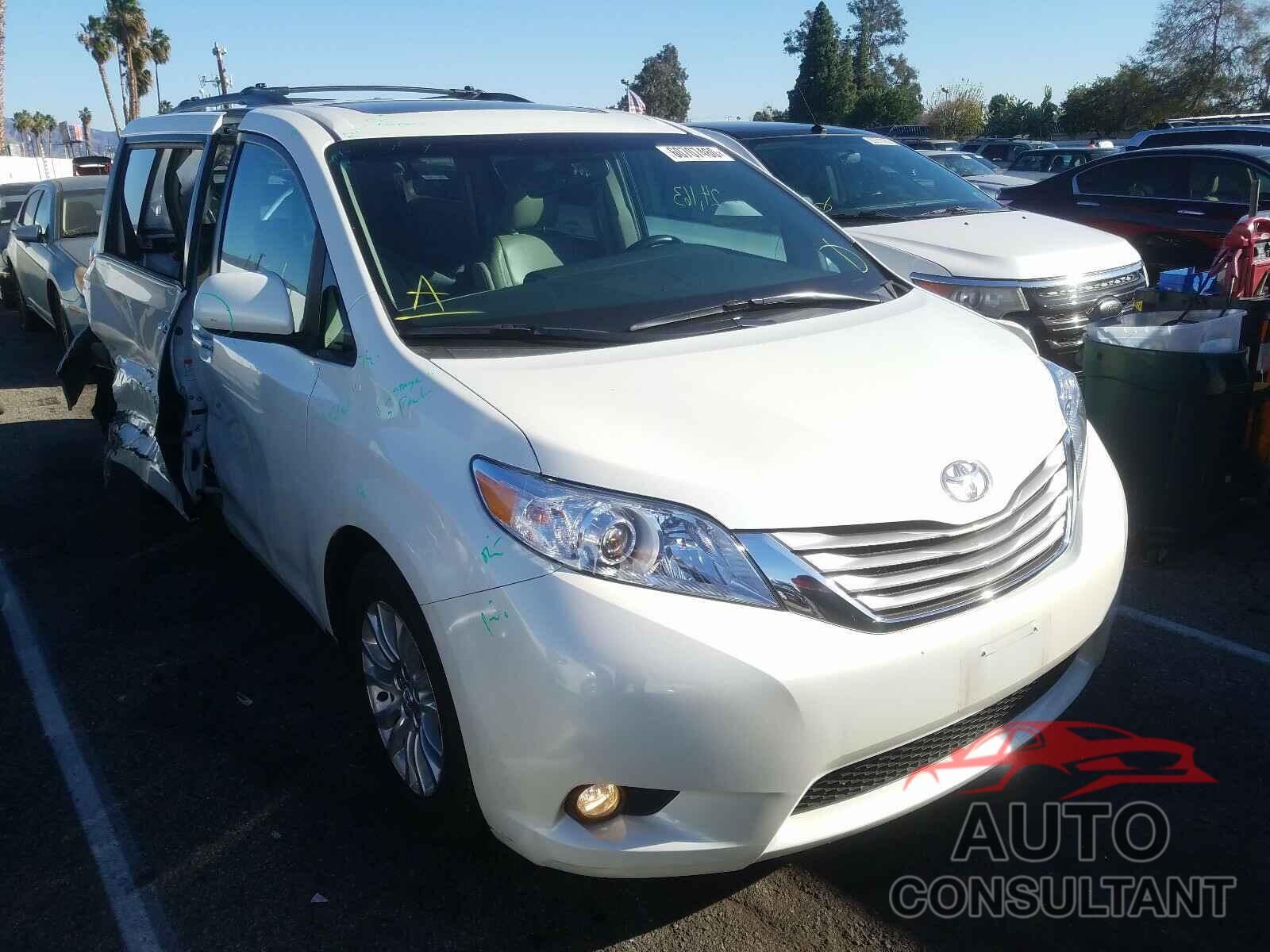 TOYOTA SIENNA 2017 - 5TDYZ3DC8HS869341