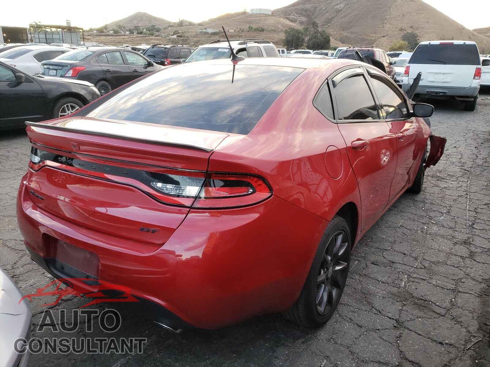 DODGE DART 2016 - 1C3CDFGB6GD791637