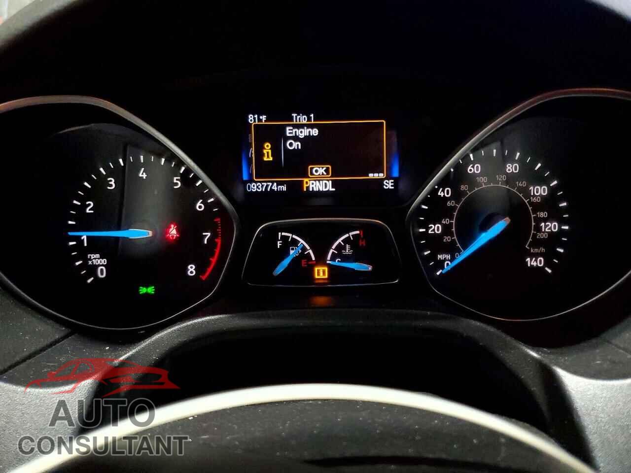 FORD FOCUS 2018 - 1FADP3F29JL211341