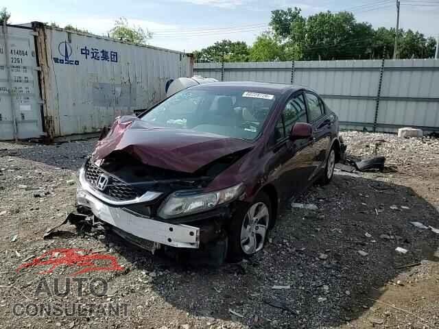 HONDA CIVIC 2013 - 19XFB2F55DE002794