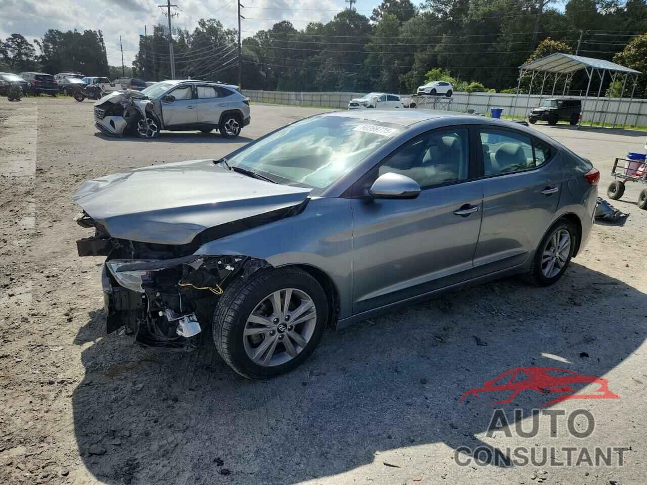 HYUNDAI ELANTRA 2017 - KMHD84LF0HU208476