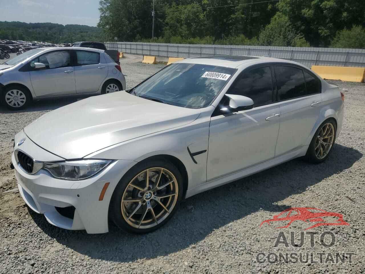 BMW M3 2017 - WBS8M9C56H5G84369