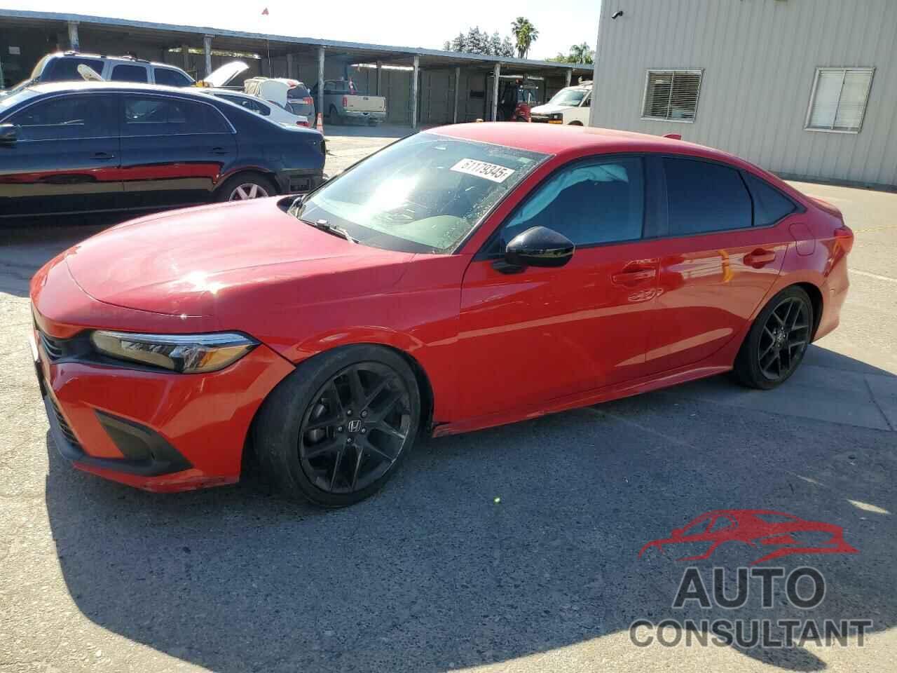 HONDA CIVIC 2022 - 2HGFE2F51NH501428