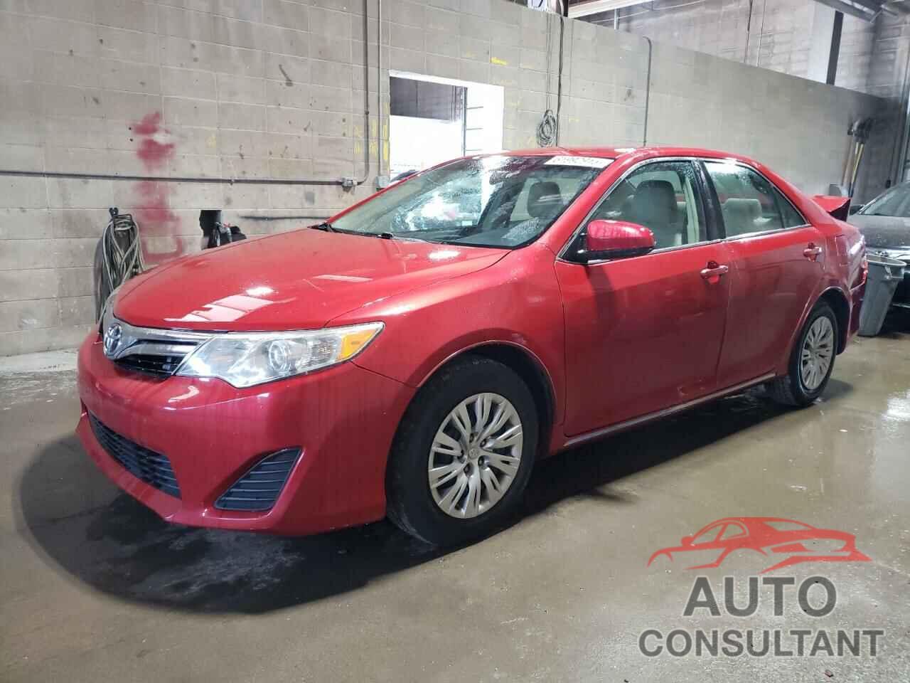 TOYOTA CAMRY 2012 - 4T4BF1FK6CR262187